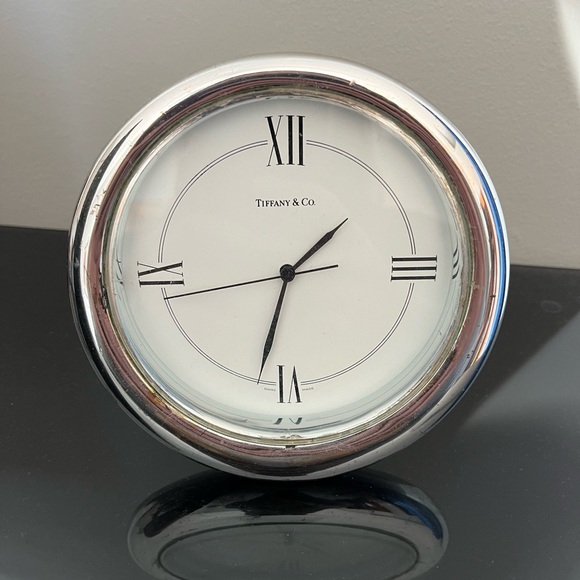 Vintage Tiffany & Co Swiss Made Clock - Picture 1 of 10